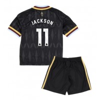 Aston Villa Nicolas Jackson #11 Vieras Peliasu Lasten 2026-27 Lyhythihainen (+ Lyhyet housut)